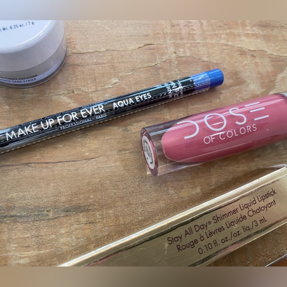 4 makeup lot Dose of Colors Makeup Forever Aqua Eyes Still NYX bundle - Picture 10 of 10